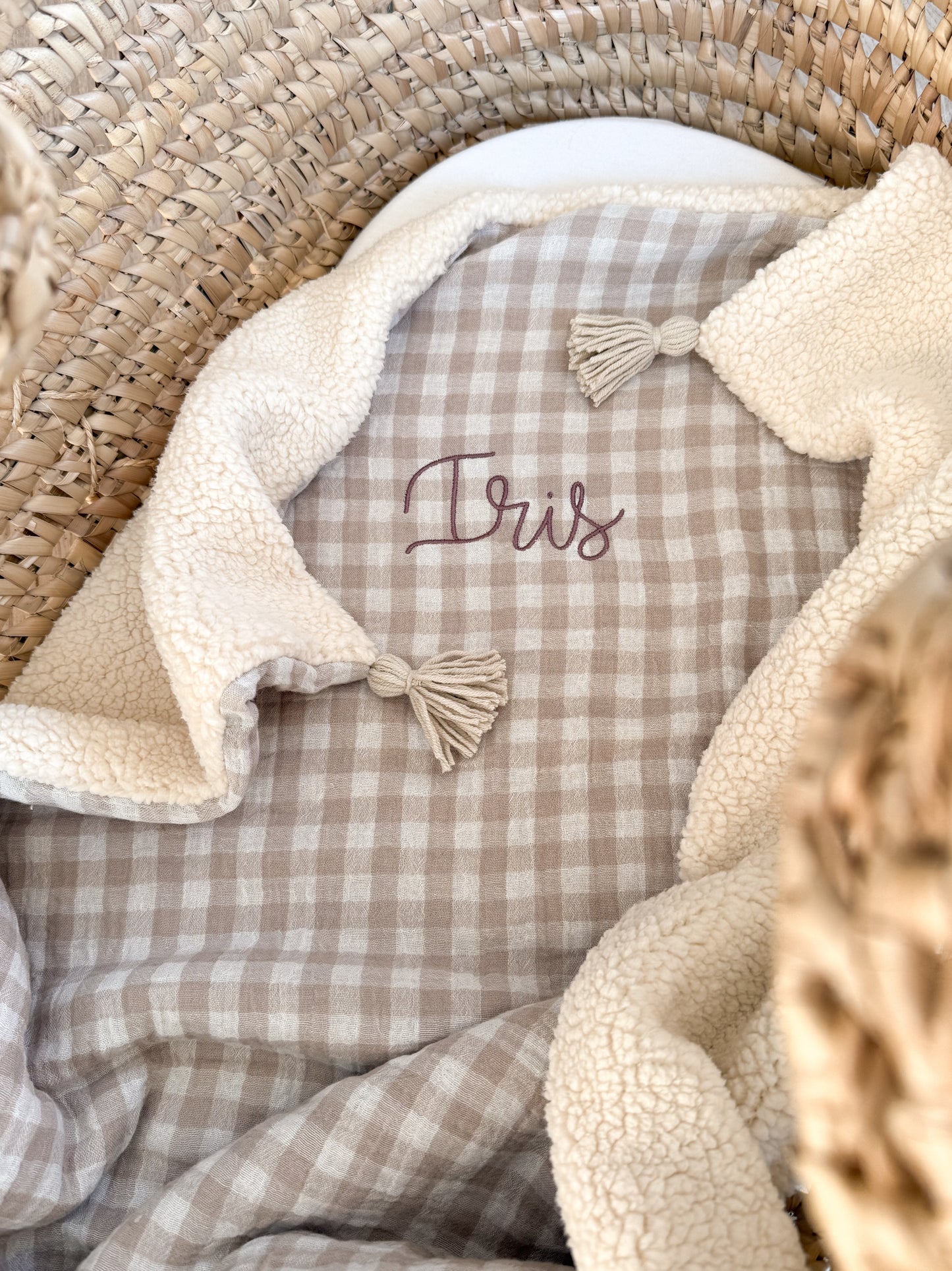 Couverture personnalisable vichy