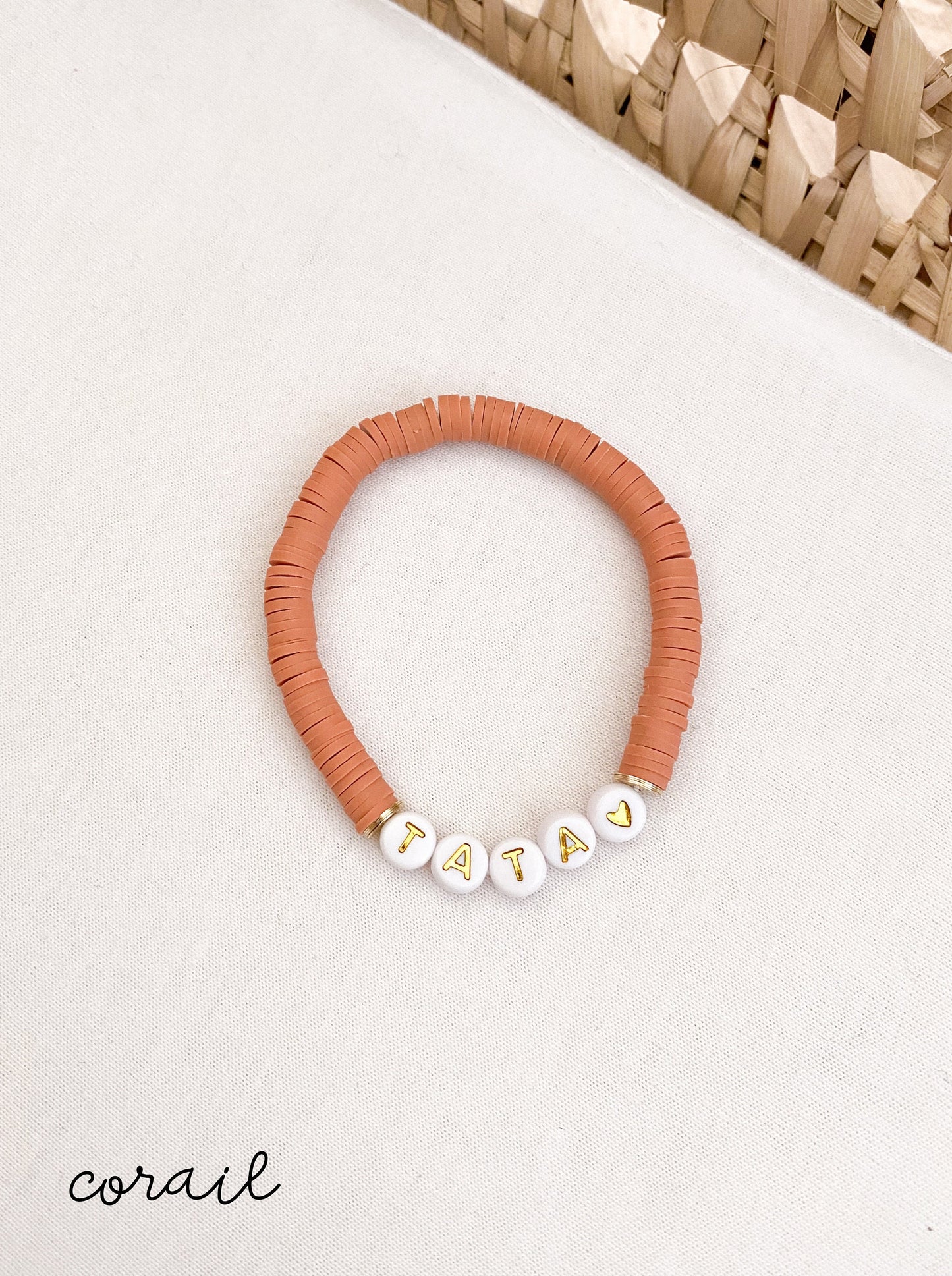 Bracelet heishi personnalisé