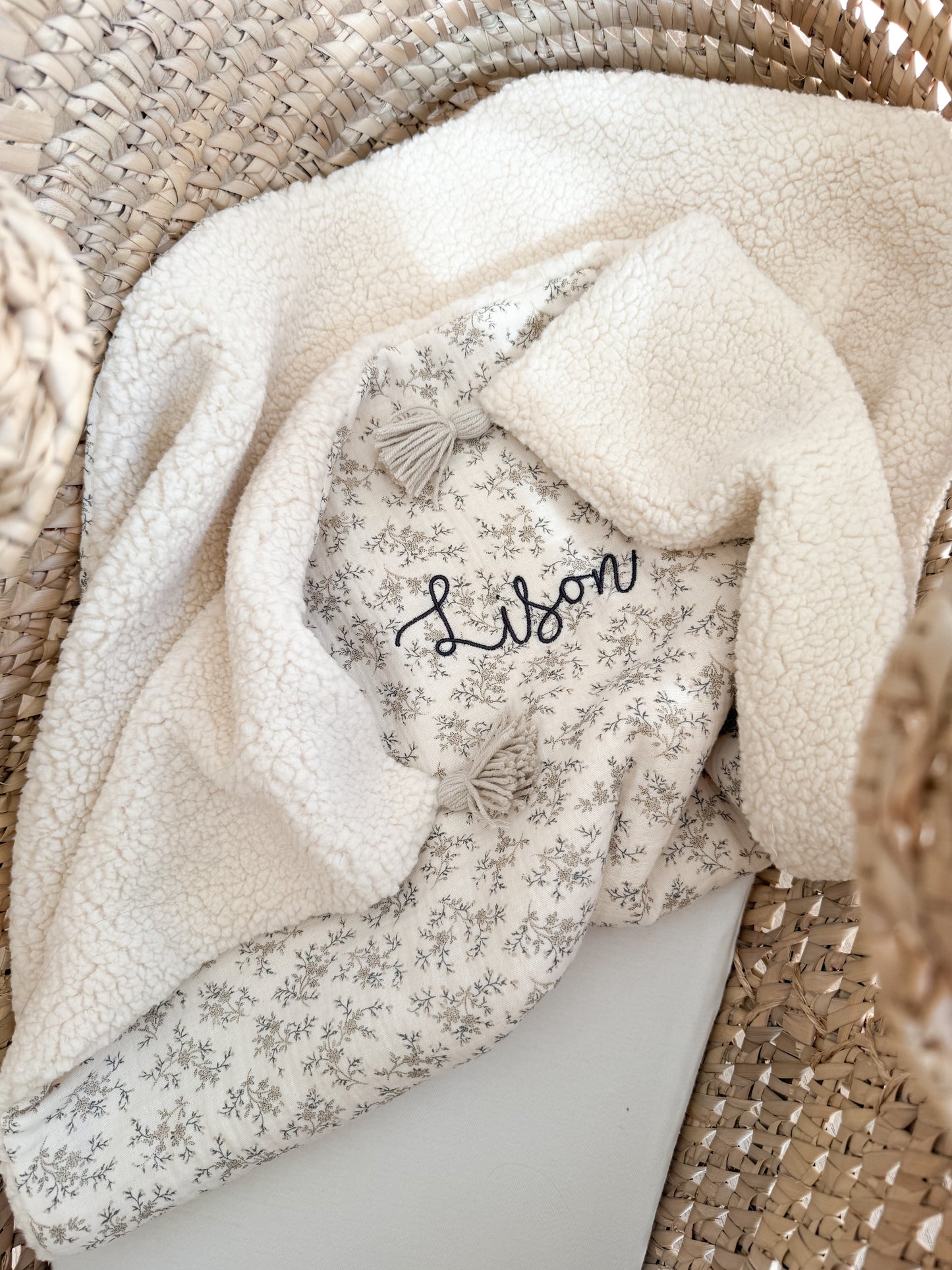 Couverture hiver FLEURIE