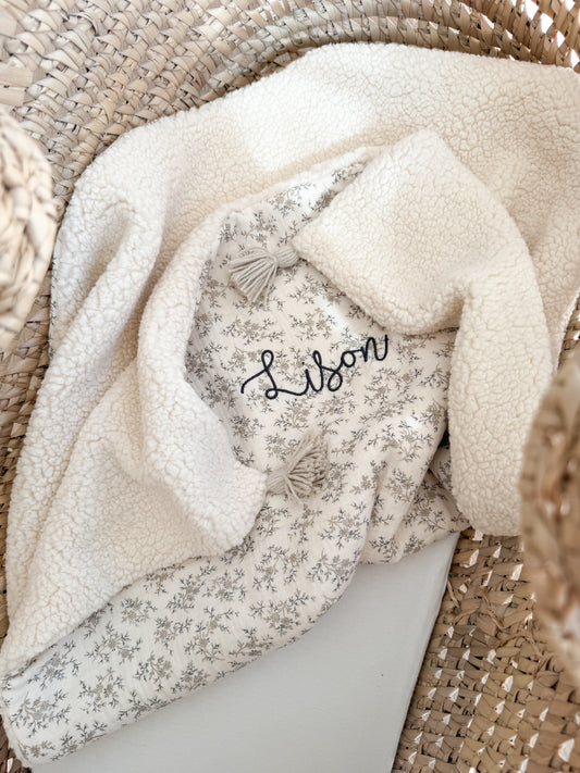 Couverture hiver FLEURIE