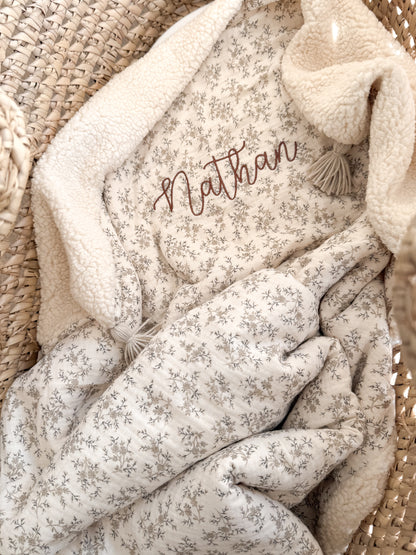 Couverture hiver FLEURIE