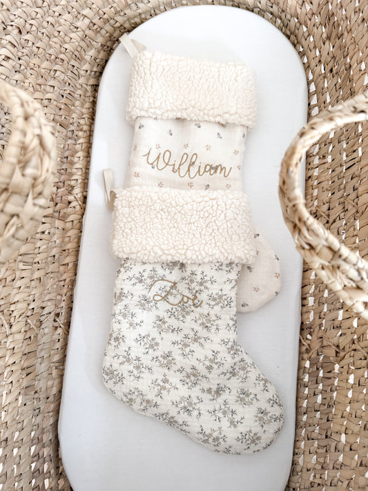 Chaussette de noël personnalisable