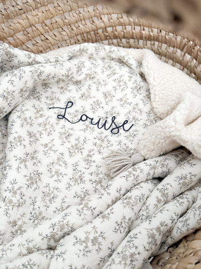 Couverture hiver FLEURIE