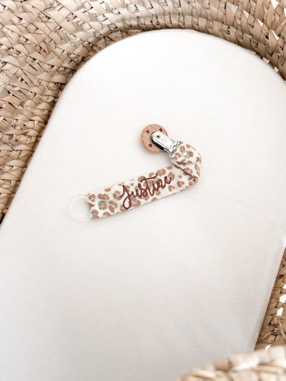 Attache-tétine LEOPARD