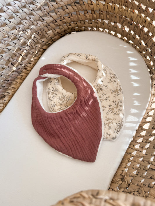 Bavoir bandana personnalisable