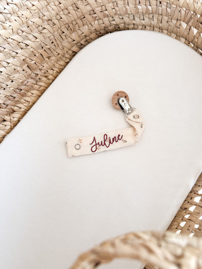 Attache-tétine MYRTILLE