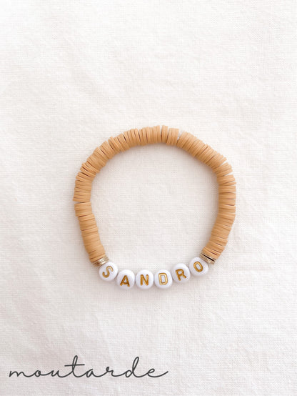 Bracelet heishi personnalisé